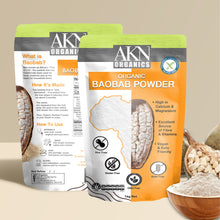 Load image into Gallery viewer, Pure Organic Baobab Flour 1kg by AKN Organics
